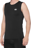 100% Basecamp Sleeveless Shirt - Black - XL 40046-00003