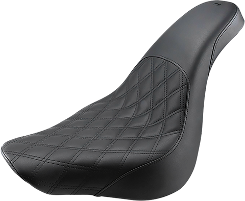 SADDLEMEN Profiler Seat - Front Lattice/Rear Smooth - Black - FLFB/S 818-27-149
