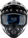 AFX FX-17 Helmet - Flag - Stealth - Large 0110-2365