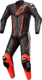 ALPINESTARS Fusion 1-Piece Suit - Black/Red Fluorescent - US 40 / EU 50 3153022-1030-50