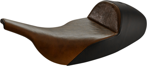 SADDLEMEN Seat - Lariat Solo - Low - Distressed Brown 897-07-0041