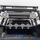 NXL 10" Neodymium Marine and Powersports Towers with Built-in Passive Radiator, 1" Driver and LED RGB Lights 300 Watts Rms -White