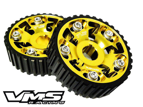 92-01 HONDA PRELUDE H22 DOHC ADJUSTABLE RACING CAM GEAR BILLET ALUMINUM FANG / PART # CGPF025