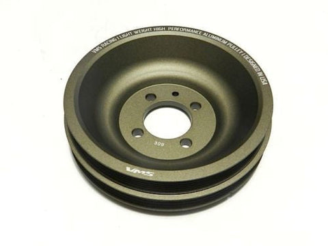 90-99 MITSUBISHI ECLIPSE EAGLE TALON LIGHTWEIGHT ALUMINUM CRANK PULLEY 4G63 TURBO OEM SIZE