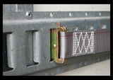 2 in x 20 Ft Van Ratchet Strap Logistic E-Track w/ Spring E | 4 PACK