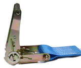 2 in x 20 Ft Van Ratchet Strap Logistic E-Track w/ Spring E | 4 PACK