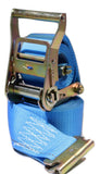 2 in x 20 Ft Van Ratchet Strap Logistic E-Track w/ Spring E | 4 PACK