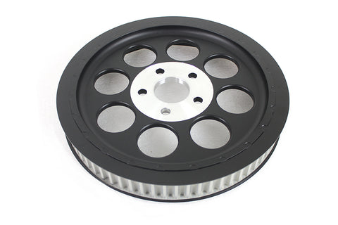Black Rear Belt Pulley 70 Tooth - V-Twin Mfg.