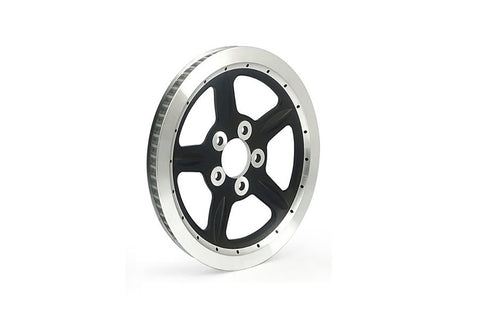 Silver Rear Belt Pulley 68 Tooth - V-Twin Mfg.