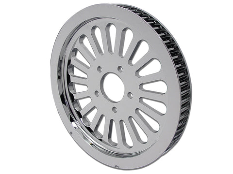 King Spoke Rear Pulley 65 Tooth Chrome - V-Twin Mfg.