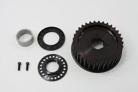 Front Pulley 33 Tooth Raw - V-Twin Mfg.