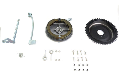 Rear Belt and Pulley Kit Chrome - V-Twin Mfg.