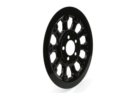 Magnum Pulley Cover 66 Tooth Black - V-Twin Mfg.