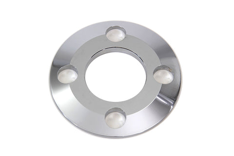 Outer Clutch Pressure Plate Chrome - V-Twin Mfg.