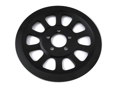 Outer Pulley Cover 70 Tooth Black - V-Twin Mfg.