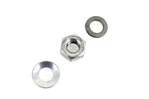 Round Headlamp Mount Kit Cadmium - V-Twin Mfg.