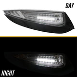 2009-2012 Porsche 911 Carrera 997 LED Light Bar Clear Tail Made By Depo