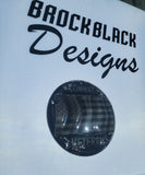 Combat Veteran ghosted flag Harley derby