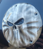 Punisher worn American Flag Harley derby cover