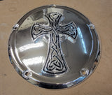 Chrome Celtic cross Derby  Cover