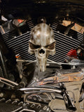 Punisher skull horn cover solid color