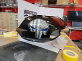 Custom recessed Punisher fairing road glide