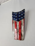 87-07 Touring console insert 3D American Flag