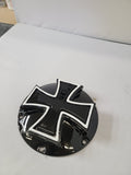 Maltese cross Harley derby cover