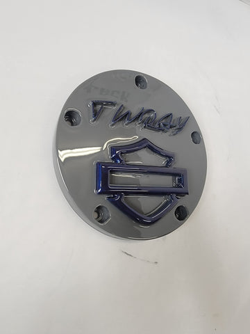 Harley & customer signature derby cover