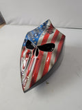 3D Punisher with American flag USMC logo