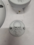 3D bearded skull derby cover and points cover