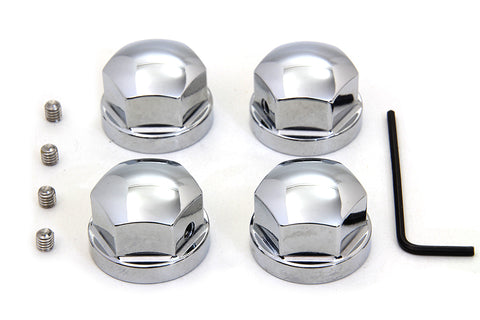 Engine Cylinder Head Bolt Cover Chrome - V-Twin Mfg.