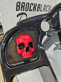 98-2024 Road Glide 3D Ancient Skull speakers grill covers set
