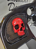 98-2024 Road Glide 3D Ancient Skull speakers grill covers set