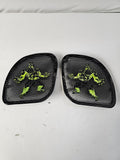 98-2024 Road Glide 3D Hulk speakers grill covers set