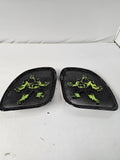 98-2024 Road Glide 3D Hulk speakers grill covers set