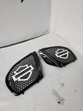 98 to 2024 Road Glide 3D shield speakers grill covers set