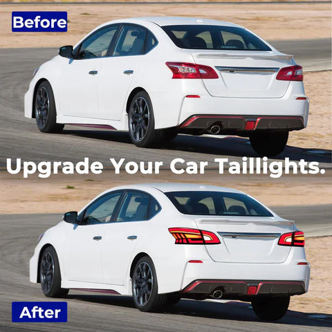 NTXGlow Tail Lights (2013-2019 Nissan Sentra)