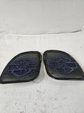 98-2024 Road Glide 3D shark speakers grill covers set