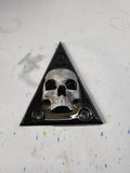 Backrest plate (Souixxcide choppers) 3D ancient skull
