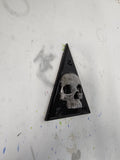 Backrest plate (Souixxcide choppers) 3D ancient skull