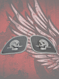 98 to 2024 Road Glide 3D skull and dagger speakers grill covers set