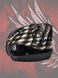 Tattered American flag with POW MIA Tribute air cleaner