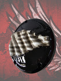 Tattered American Flag  Harley derby cover