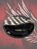 Betsy themed Tattered American Flag Harley derby cover
