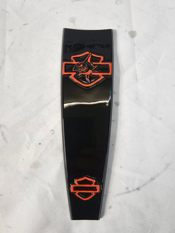 08+ touring console insert 3D shark theme