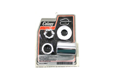 Rear Axle Spacer Kit Chrome - V-Twin Mfg.