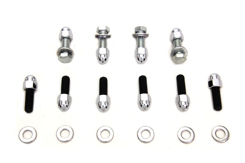Rear Fender Strut Bolt Kit Chrome - V-Twin Mfg.