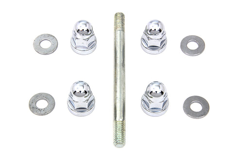 Gas Tank Mount Kit Chrome - V-Twin Mfg.