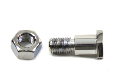Chrome Tank Hand Shifter Rod End Shoulder Bolt - V-Twin Mfg.